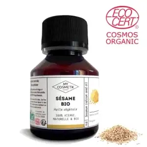 huile-végétale-sesame-bio - My Cosmetik