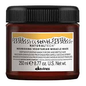 Packshot du masque de Davines Nourishing vegetarian miracle pour kaaaruslos.com